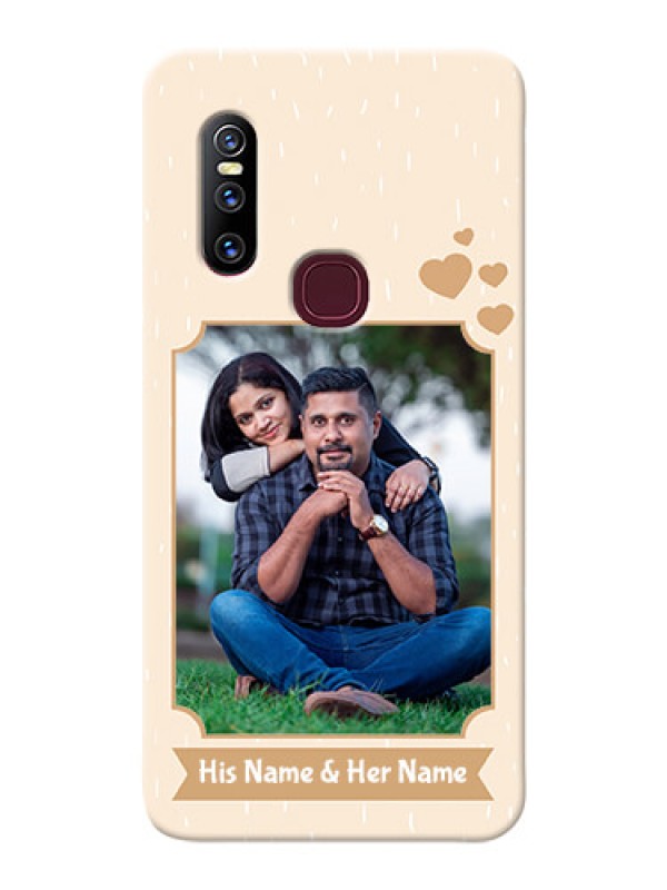 Custom Vivo V15 mobile phone cases with confetti love design 