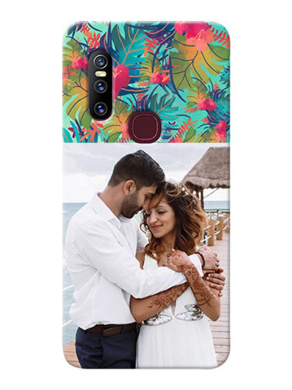 Custom Vivo V15 Personalized Phone Cases: Watercolor Floral Design