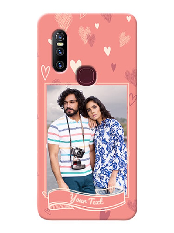 Custom Vivo V15 custom mobile phone cases: love doodle art Design