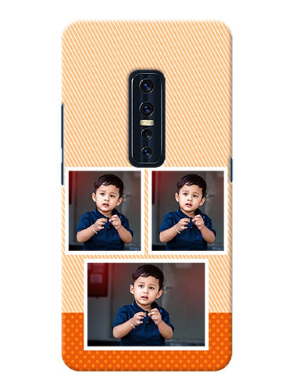 Custom Vivo V17 Pro Mobile Back Covers: Bulk Photos Upload Design