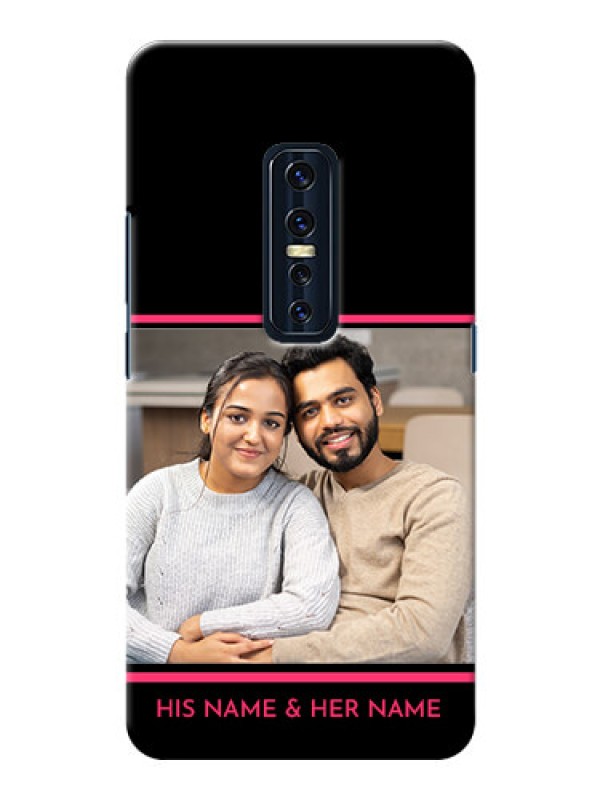 Custom Vivo V17 Pro Mobile Covers With Add Text Design