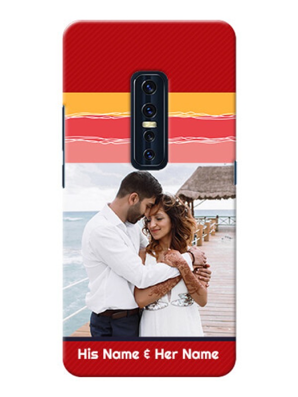 Custom Vivo V17 Pro custom mobile phone covers: Colorful Case Design