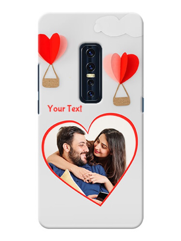 Custom Vivo V17 Pro Phone Covers: Parachute Love Design