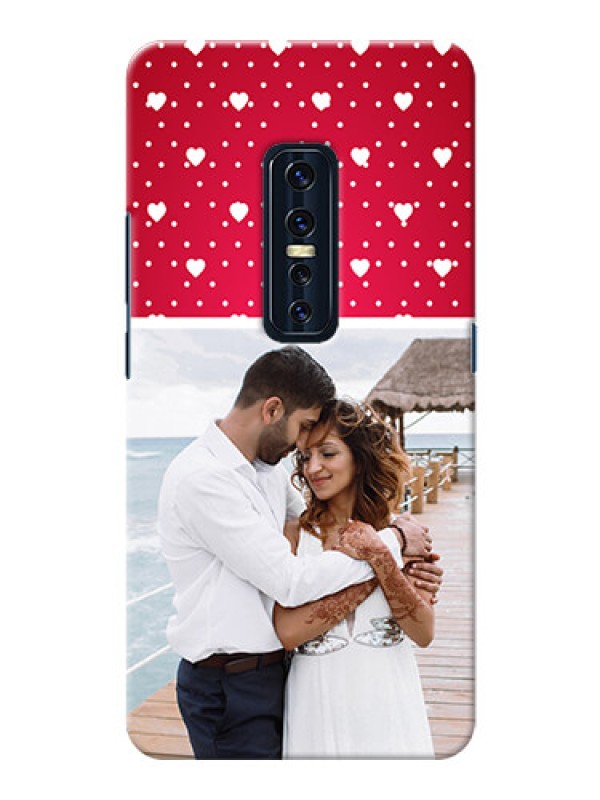 Custom Vivo V17 Pro custom back covers: Hearts Mobile Case Design