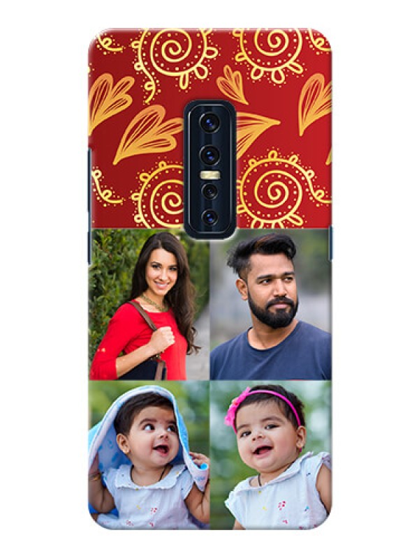Custom Vivo V17 Pro Mobile Phone Cases: 4 Image Traditional Design