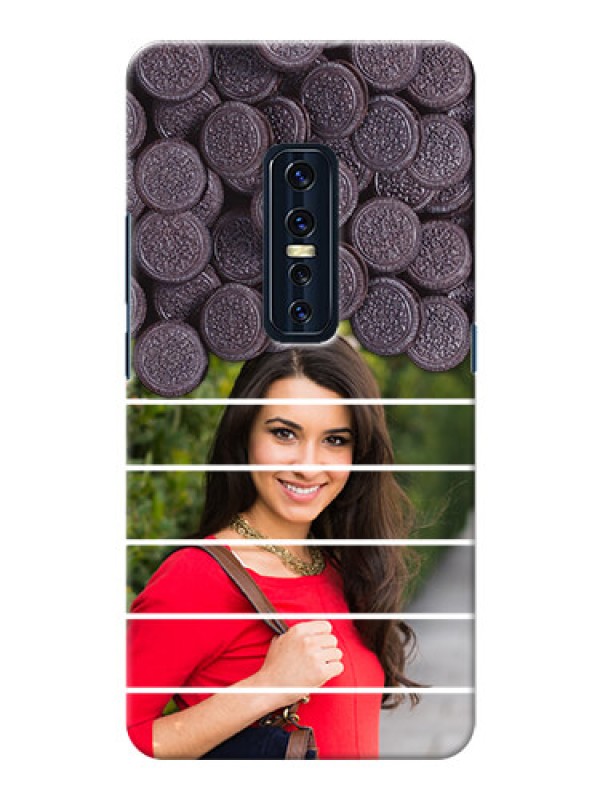Custom Vivo V17 Pro Custom Mobile Covers with Oreo Biscuit Design