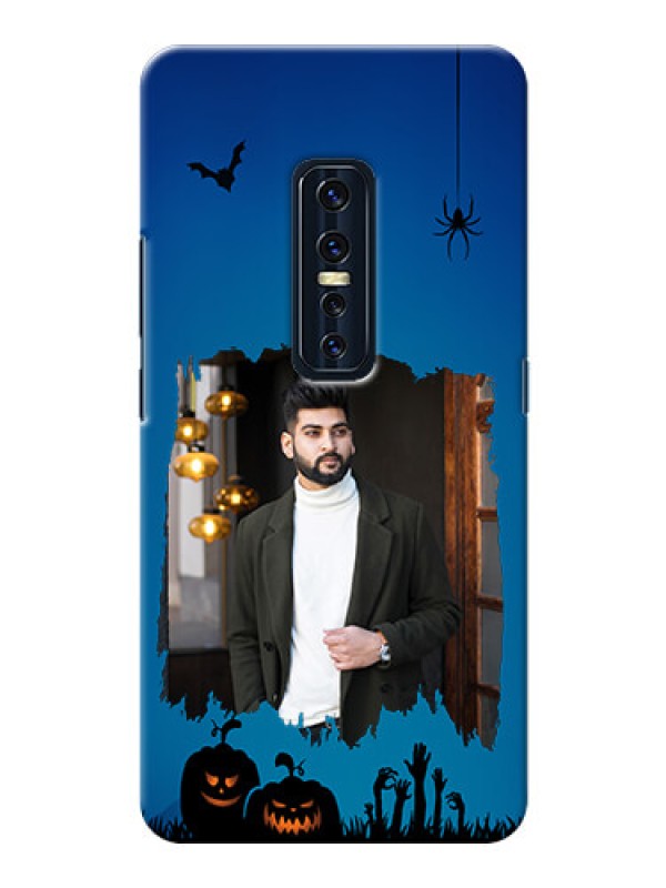 Custom Vivo V17 Pro mobile cases online with pro Halloween design 