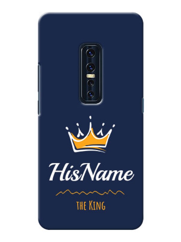 Custom Vivo V17 Pro King Phone Case with Name