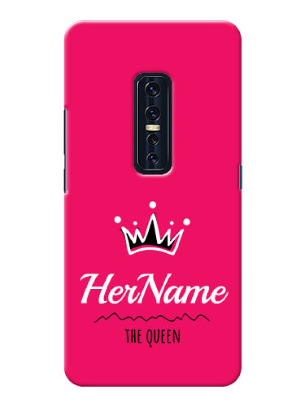 Custom Vivo V17 Pro Queen Phone Case with Name