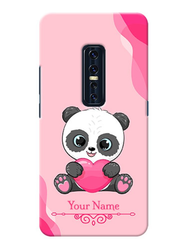 Custom Vivo V17 Pro Mobile Back Covers: Cute Panda Design