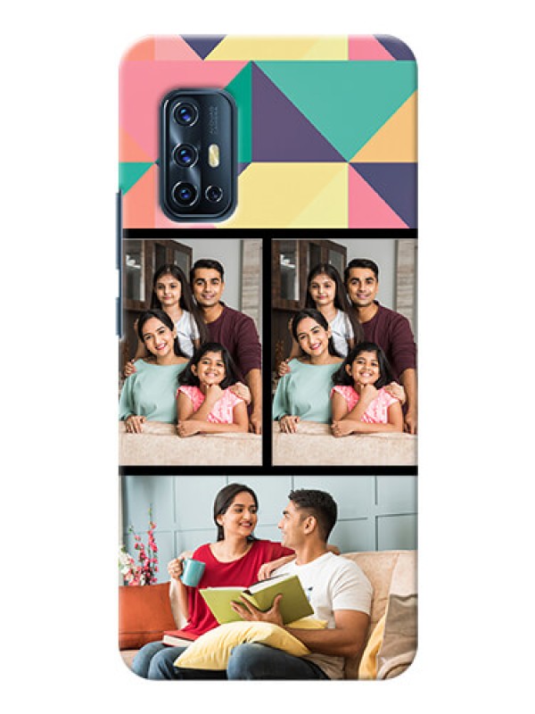 Custom Vivo V17 personalised phone covers: Bulk Pic Upload Design
