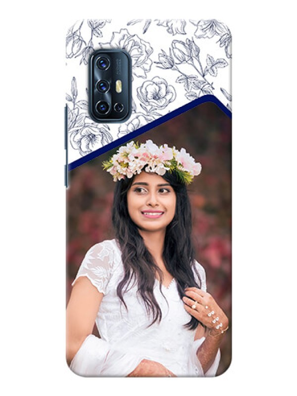 Custom Vivo V17 Phone Cases: Premium Floral Design