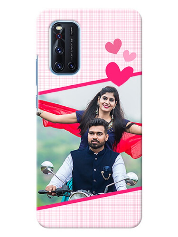 Custom Vivo V19 Personalised Phone Cases: Love Shape Heart Design