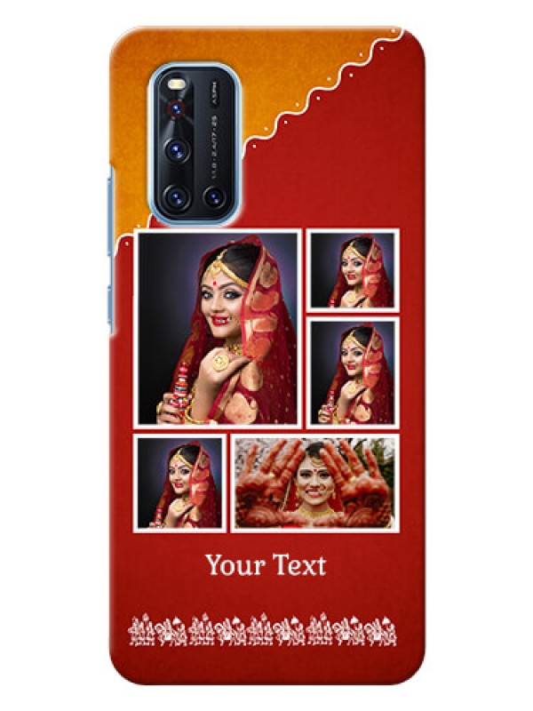 Custom Vivo V19 customized phone cases: Wedding Pic Upload Design