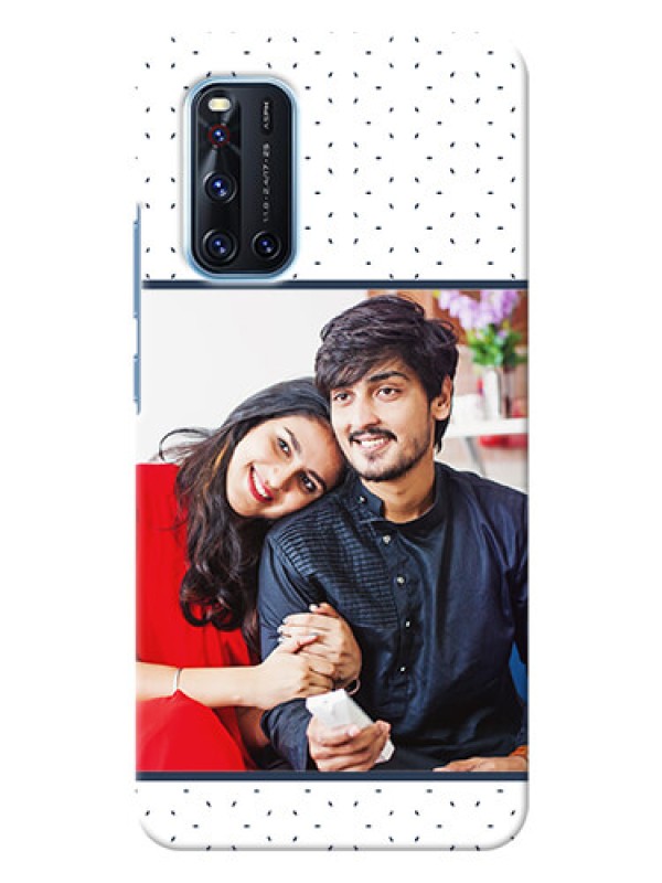 Custom Vivo V19 Personalized Phone Cases: Premium Dot Design