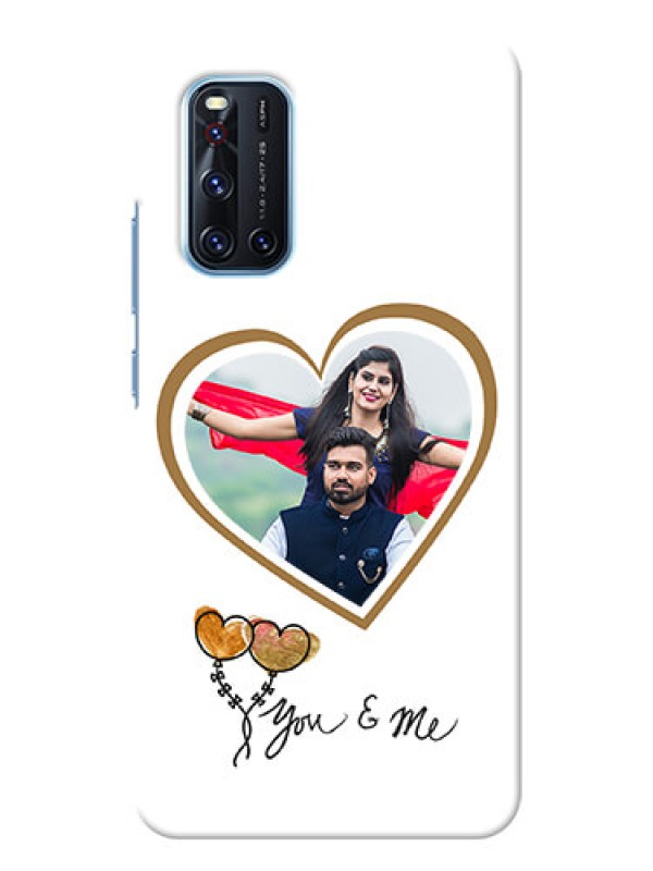Custom Vivo V19 customized phone cases: You & Me Design