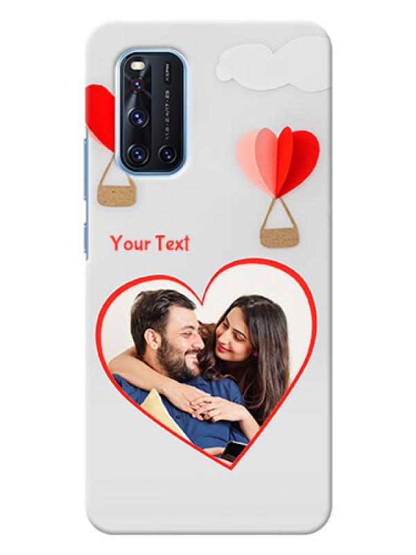 Custom Vivo V19 Phone Covers: Parachute Love Design