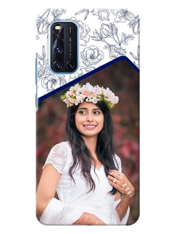 Custom Vivo V19 Phone Cases: Premium Floral Design