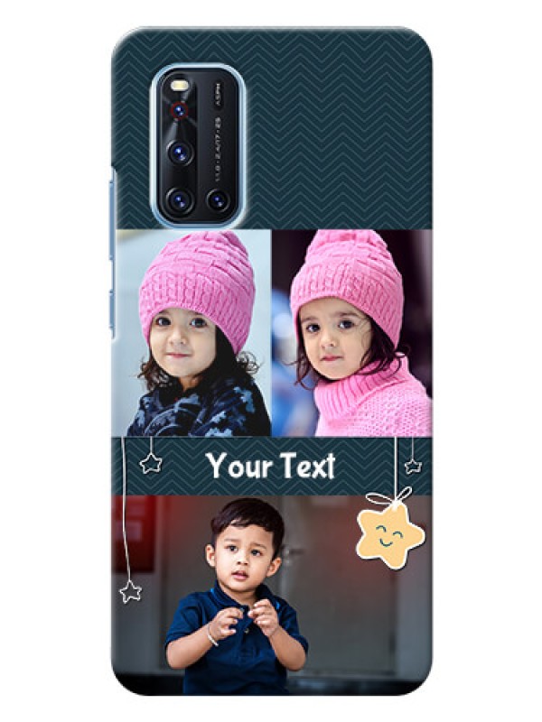 Custom Vivo V19 Mobile Back Covers Online: Hanging Stars Design
