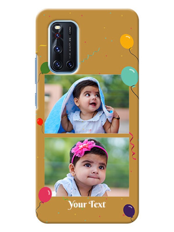 Custom Vivo V19 Phone Covers: Image Holder with Birthday Celebrations Design