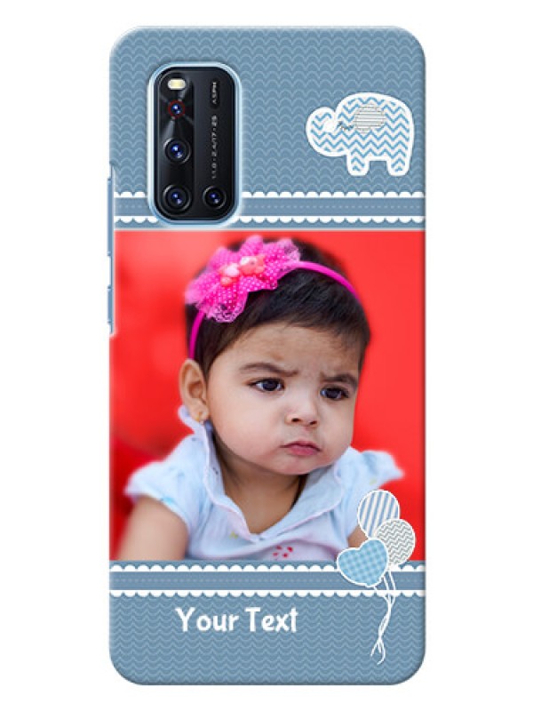 Custom Vivo V19 Custom Phone Covers with Kids Pattern Design
