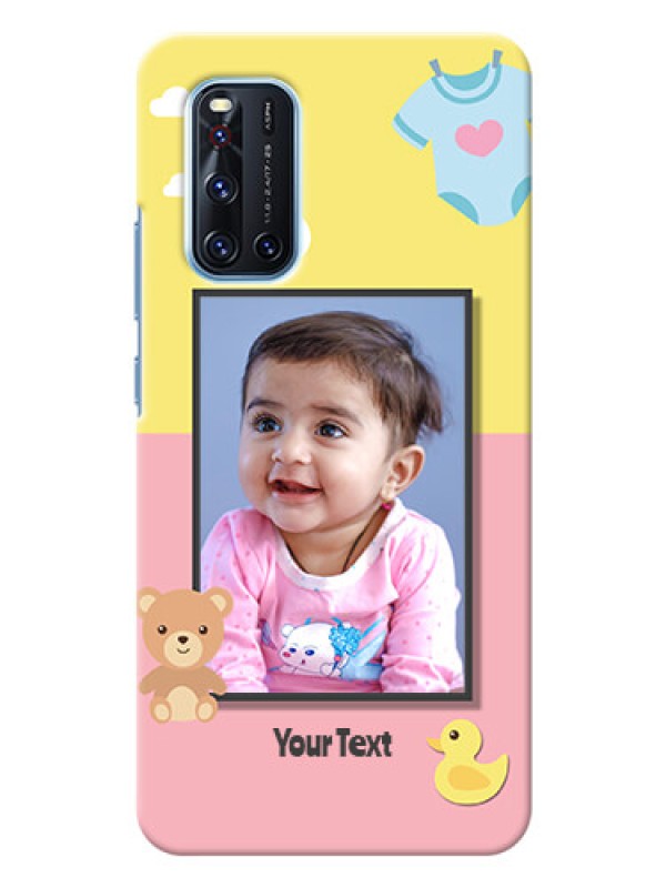 Custom Vivo V19 Back Covers: Kids 2 Color Design