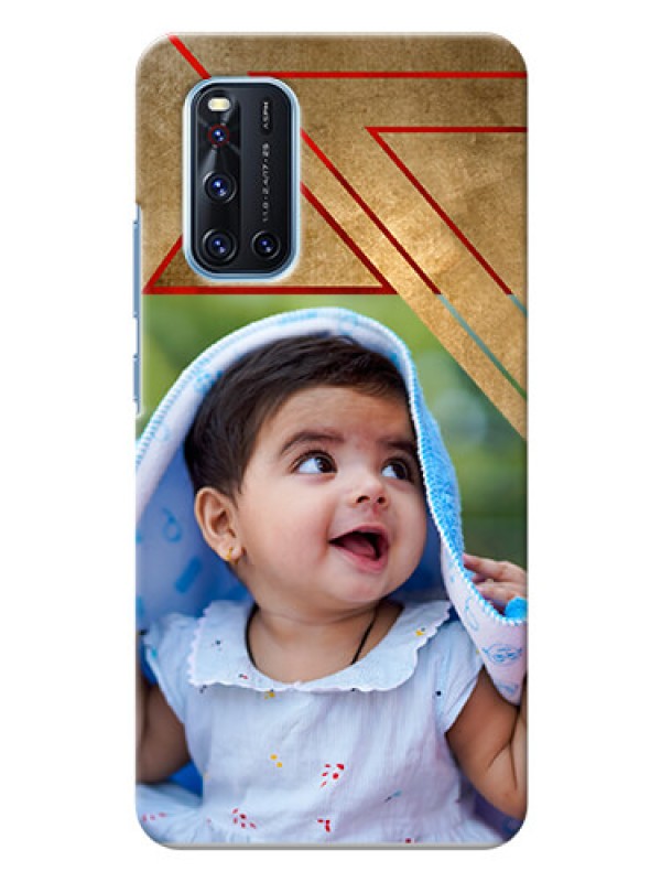 Custom Vivo V19 mobile phone cases: Gradient Abstract Texture Design