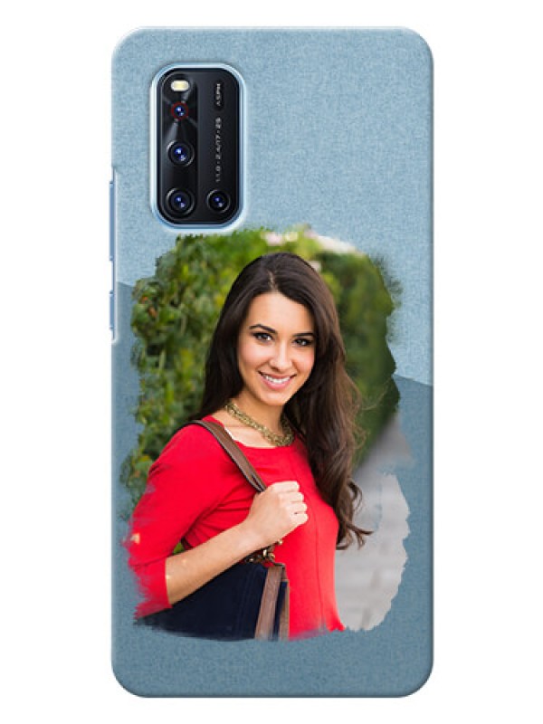 Custom Vivo V19 custom mobile phone covers: Grunge Line Art Design