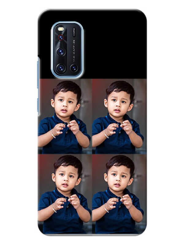 Custom Vivo V19 4 Image Holder on Mobile Cover