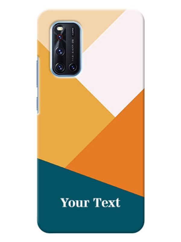 Custom Vivo V19 Custom Phone Cases: Stacked Multi-colour Design
