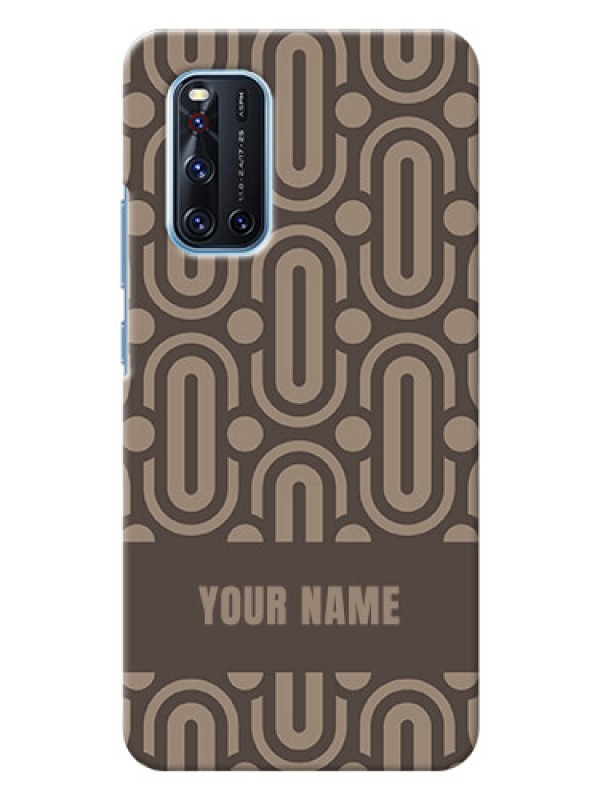 Custom Vivo V19 Custom Phone Covers: Captivating Zero Pattern Design