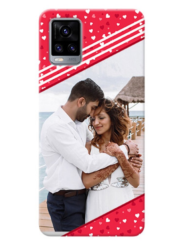Custom Vivo V20 2021 Custom Mobile Covers: Valentines Gift Design