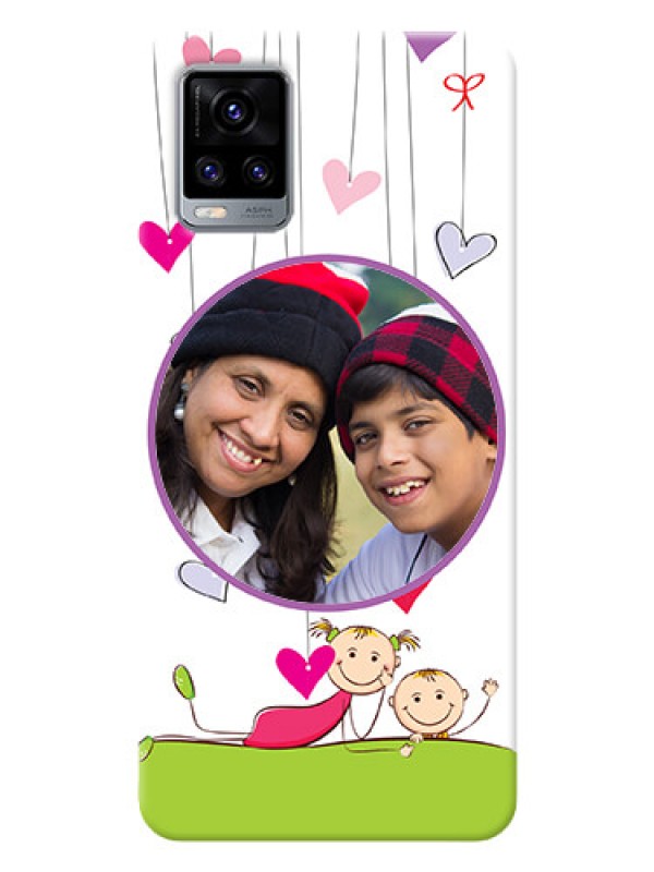 Custom Vivo V20 2021 Mobile Cases: Cute Kids Phone Case Design