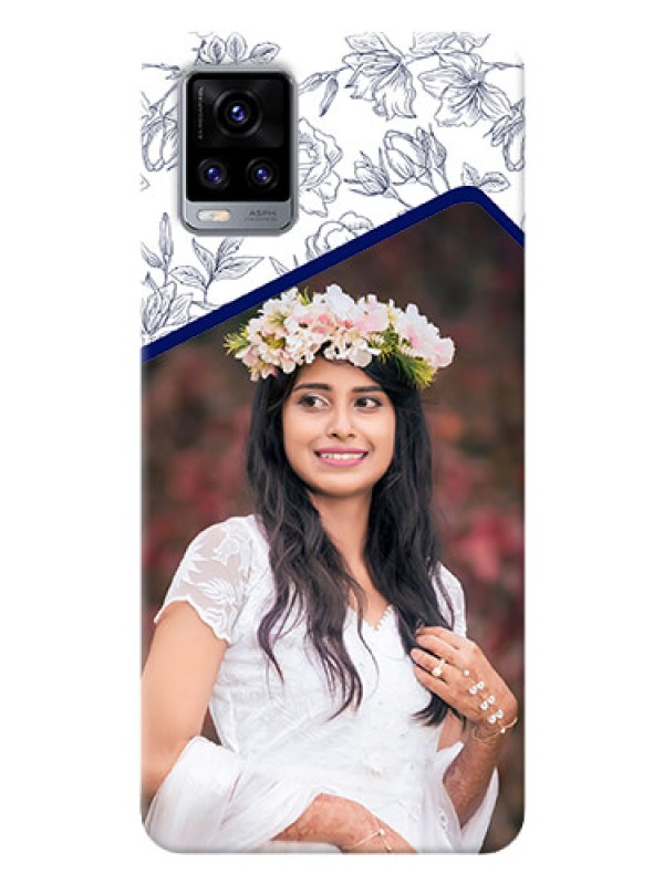 Custom Vivo V20 2021 Phone Cases: Premium Floral Design