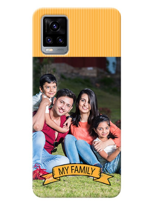 Custom Vivo V20 2021 Personalized Mobile Cases: My Family Design