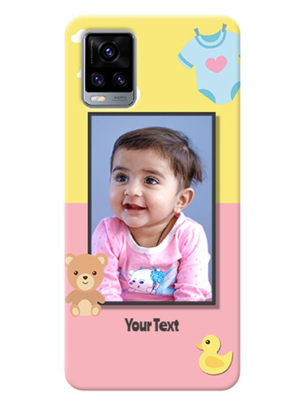 Custom Vivo V20 2021 Back Covers: Kids 2 Color Design