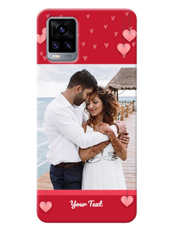 Custom Vivo V20 2021 Mobile Back Covers: Valentines Day Design