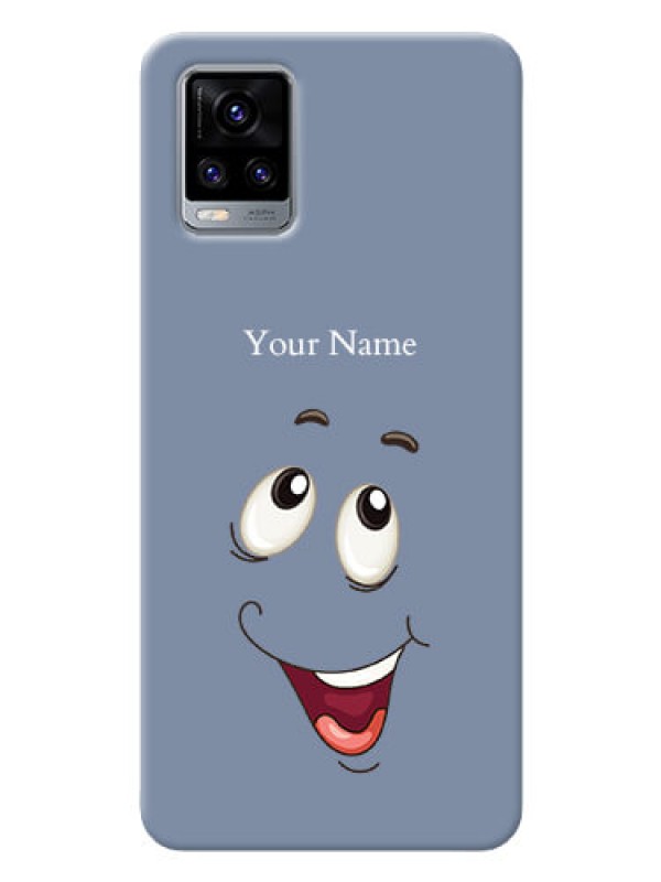 Custom Vivo V20 2021 Phone Back Covers: Laughing Cartoon Face Design