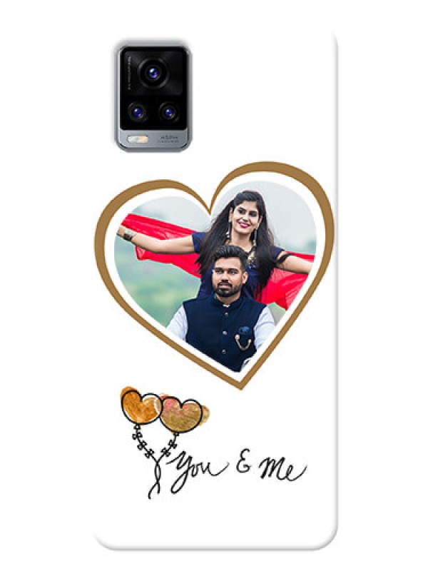 Custom Vivo V20 Pro customized phone cases: You & Me Design