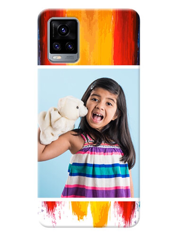 Custom Vivo V20 Pro custom phone covers: Multi Color Design