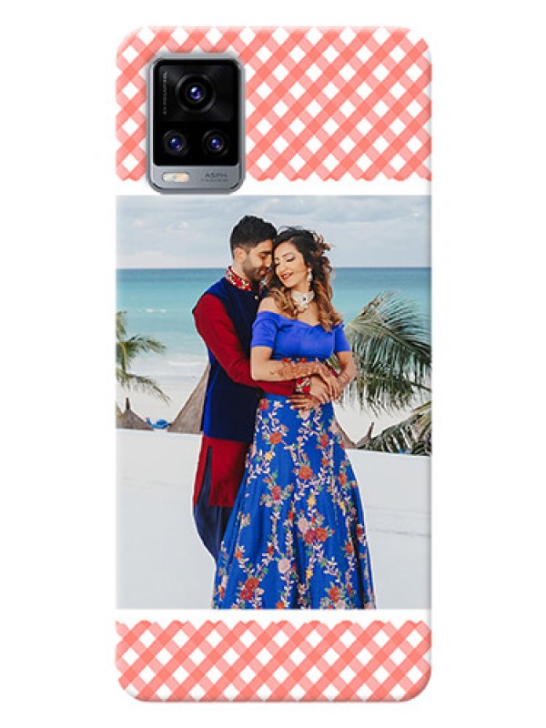 Custom Vivo V20 Pro custom mobile cases: Pink Pattern Design