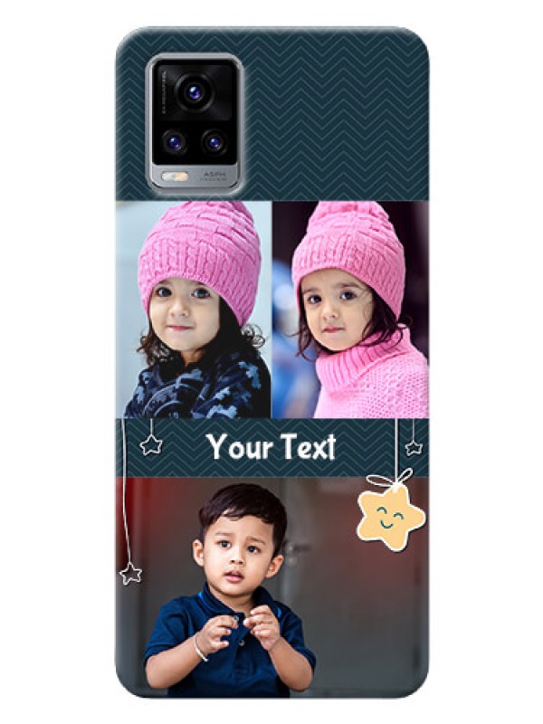 Custom Vivo V20 Pro Mobile Back Covers Online: Hanging Stars Design