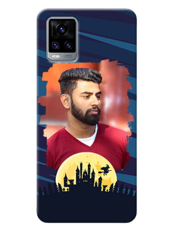 Custom Vivo V20 Pro Back Covers: Halloween Witch Design 