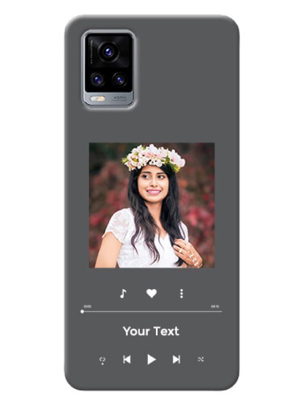 Custom Vivo V20 Pro Custom Mobile Case with Play The Music Design