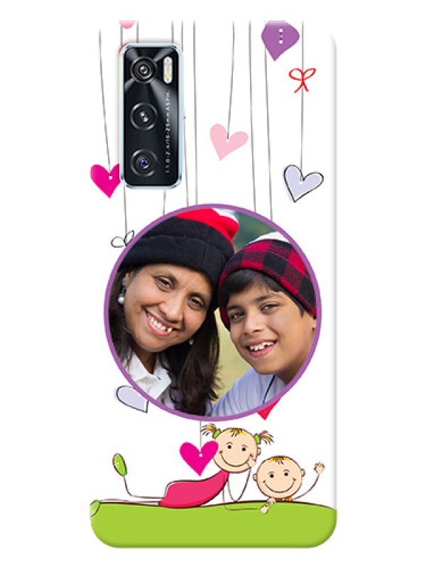 Custom Vivo V20 SE Mobile Cases: Cute Kids Phone Case Design