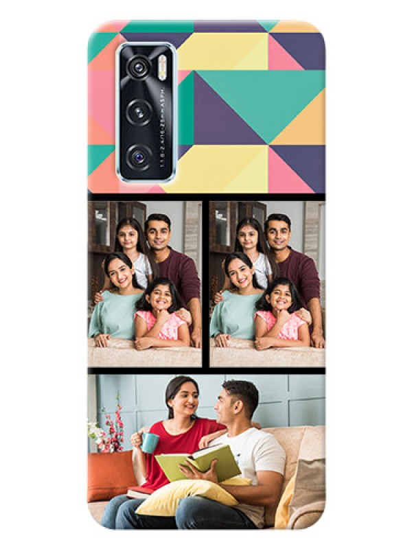 Custom Vivo V20 SE personalised phone covers: Bulk Pic Upload Design