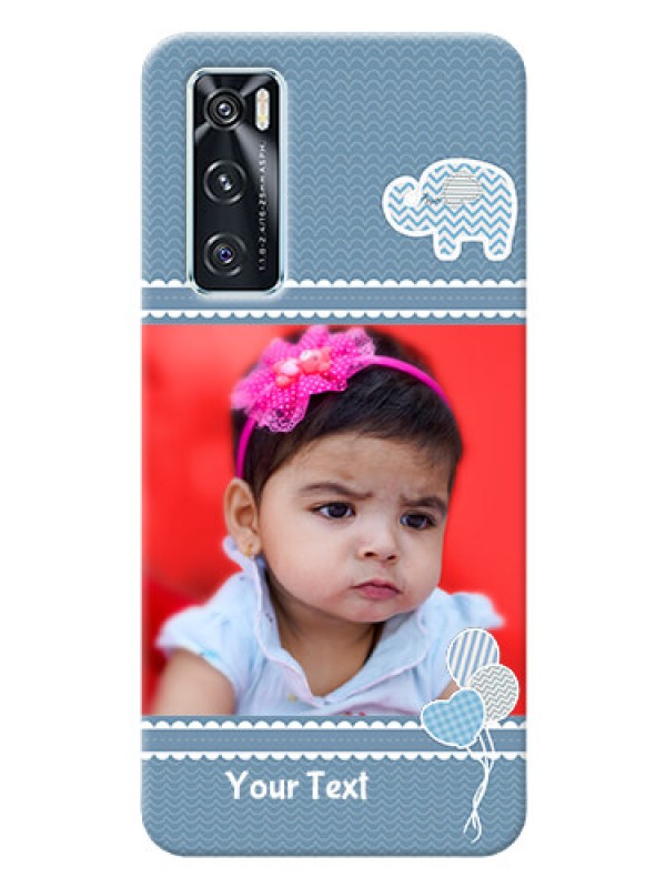 Custom Vivo V20 SE Custom Phone Covers with Kids Pattern Design