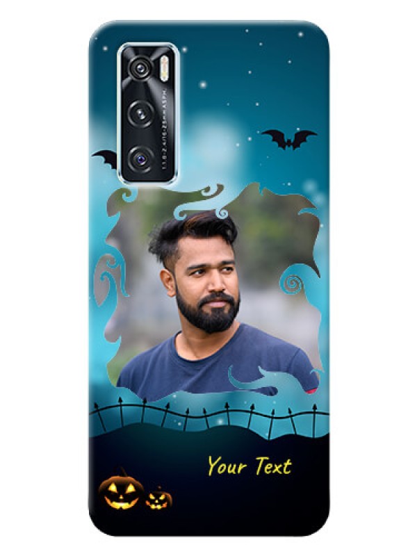 Custom Vivo V20 SE Personalised Phone Cases: Halloween frame design