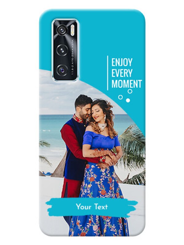 Custom Vivo V20 SE Personalized Phone Covers: Happy Moment Design