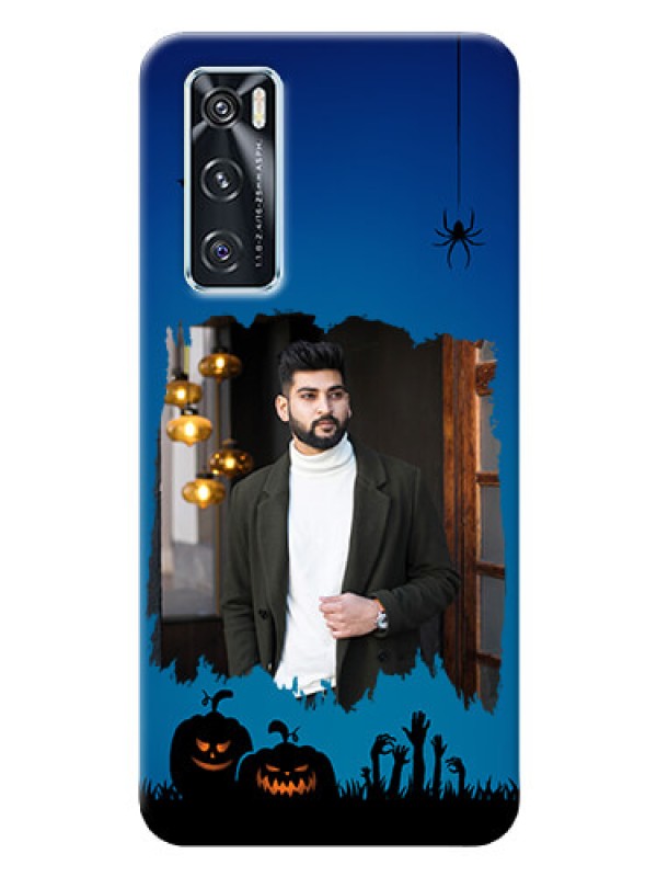 Custom Vivo V20 SE mobile cases online with pro Halloween design 